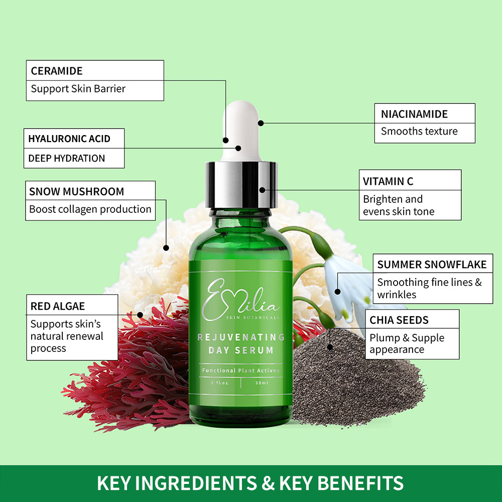 Emilia Skin Botanicals Rejuvenating Day Serum