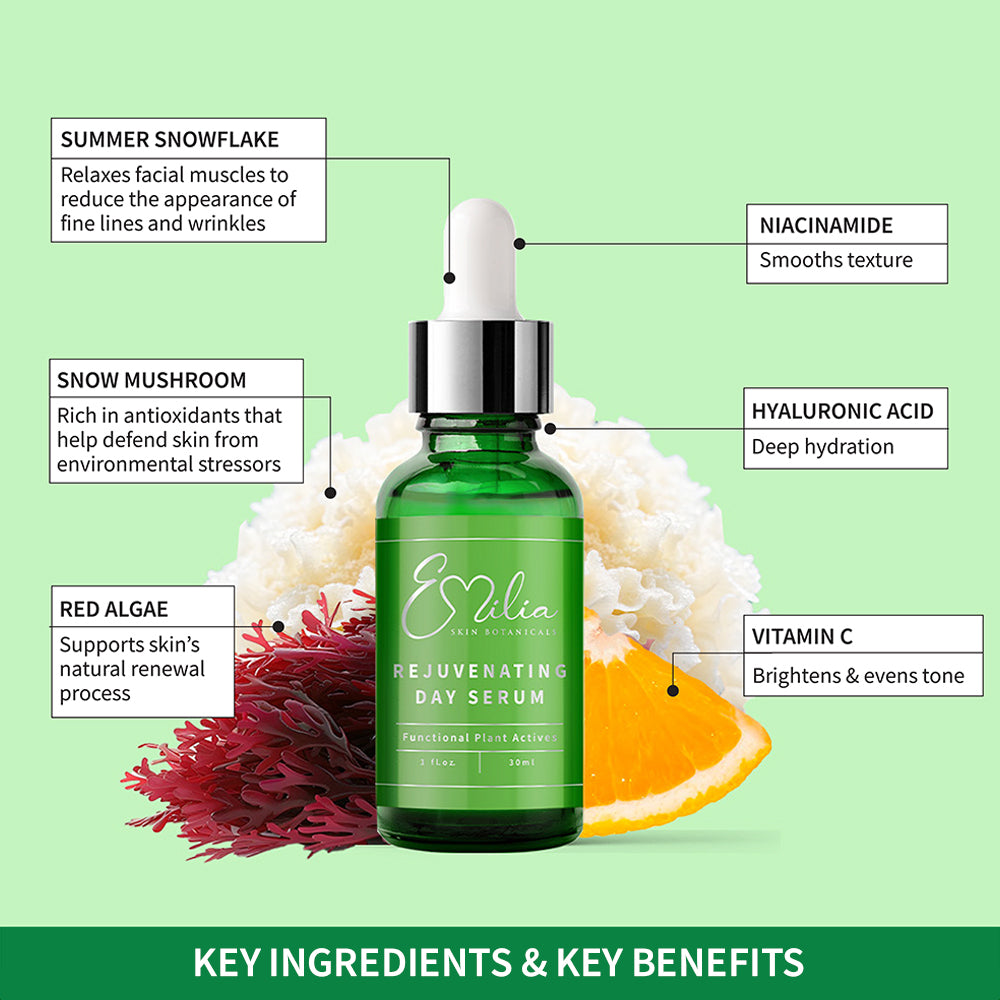 Emilia Skin Botanicals Rejuvenating Day Serum