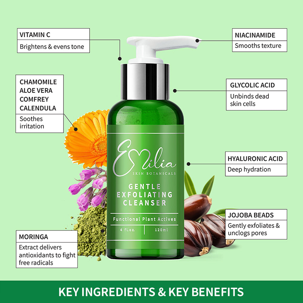 Emilia Skin Botanicals Gentle Exfoliating Cleanser