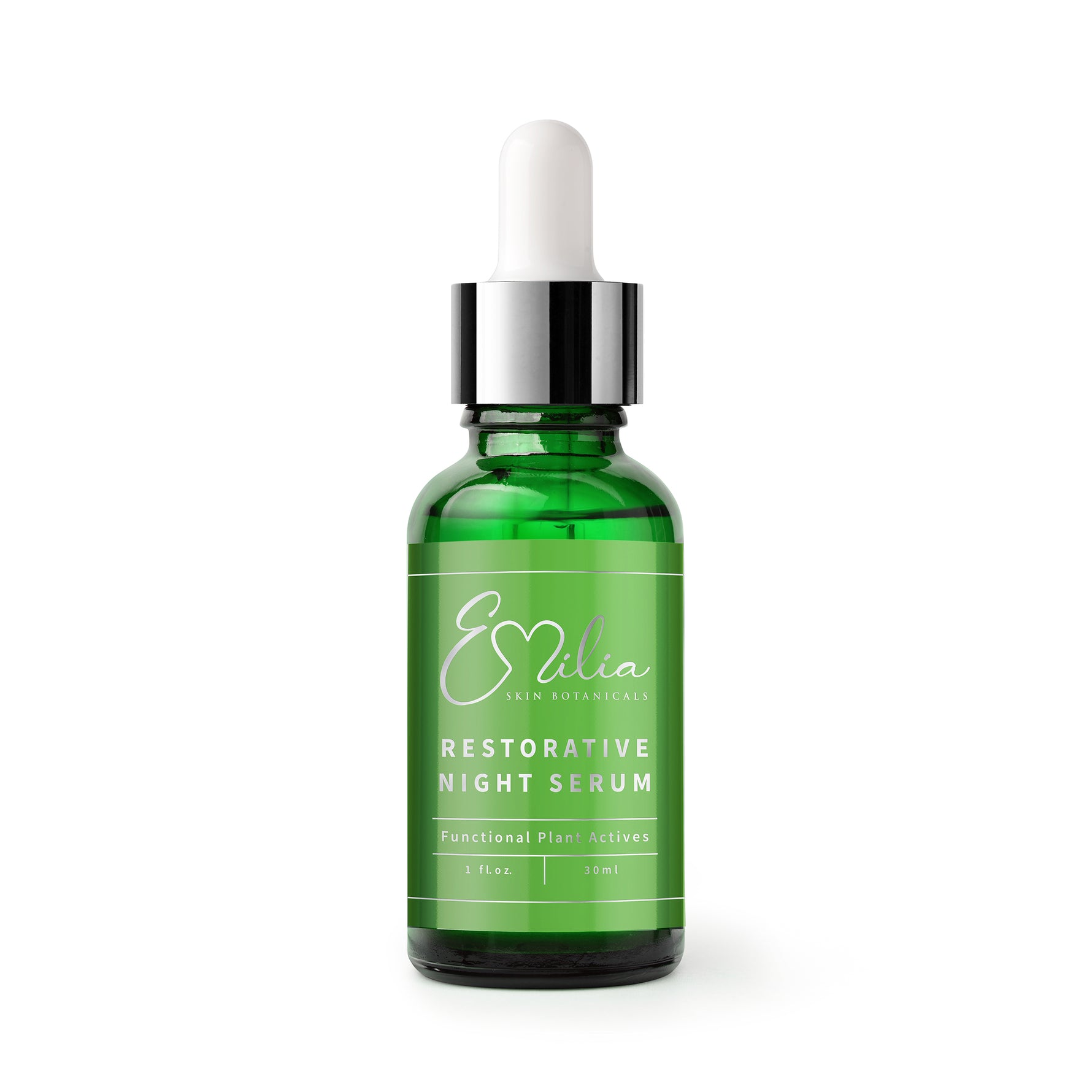 Emilia Skin Botanicals Restorative Night Serum 1 oz 30 ml